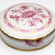 VALERIE4 A/012 ANEMONEШкатулка диам 11 , лиможский фарфор