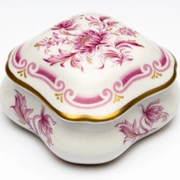 NADEGE I A/004 ANEMONEШкатулка 9х9, лиможский фарфор
