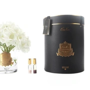 GRAND BOUQUET white BLACK BOX GOLDБольшой букет роз, 2 спрея по 10 мл, белый, ВхШхД 32х26х26 см