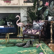 Jardin de Orient Green & GoldКовер 274х183 ручной тафтинг, шерсть +тенсель, высота ворса 13 мм