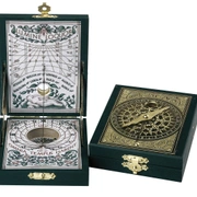 Солнечные часы Hemisferium Brass Kepler8,6х7 Н 2см, бронза