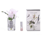 Бутон розы диффузор ROSE BUD French pink,цвет розовый, прозрачная ваза, 1 спрей 5 мл