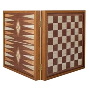 Chess/Backgammon/Ludo/Snakes Шахматы/нарды/лудо/змеи , футляр из орехового дерева