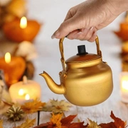 COFFRET INFUSION Набор для травяного чая 1 чайник металл, 2 стакана стекло, травяной сбор 30 гр, гиб