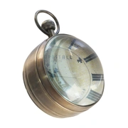 Часы Eye of Time AUTHENTIC MODELS, диам 7,5 Н 11,5 см, латунь, отделка бронза
