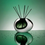 Диффузор LUNARE VERDANT, зеленый, 21x15 h14 см, 250мл, стекло, ручная работа, аромат Alchemy
