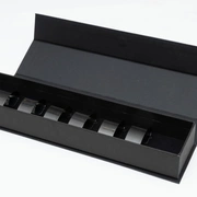 NAPKIN HOLDERS BLACKНабор держателей для салфеток 6 шт, цвет черный, сталь 18/10 (цена за набор)