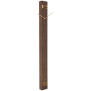"Часы настенные Karlsson DISCREET LONG, 90х7,7х5 см, цвет темное дерево, МДФ , бесшумный механизм