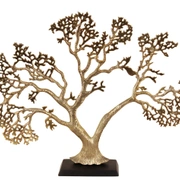 BONSAI TREEСкульптура бонсай , металл, цвет светлое золото H: 50 cm | W: 64 cm | D: 11 cm