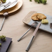 Столовые приборы VINTAGE anthracite chocolate mat 31 сталь 18/10, цвет серый и шоколад, матовый 24шт