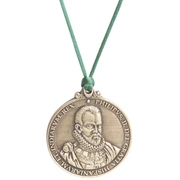 Подвеска солнечные часы Hemisferium Hanging Philip 2nd Sundial диам 4,5 см толщина 4 мм , бронза