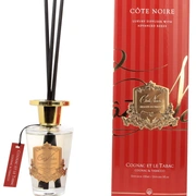 COGNAC ET LE TABAC Диффузор, золотой декор, 150 мл, ВхШхД 30х10,5х10,5 см