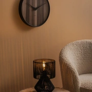 Часы настенные Karlsson WOOD MELANGE, темное дерево, липа, 40х40х4,5 см, бесшумный механизм, батарей