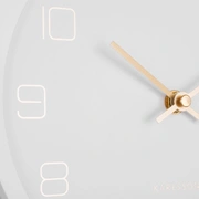 Часы настенные с маятником Karlsson CASA PENDULUM, 39 x 22 x 6 см, белый, МДФ, бесшумный механизм,