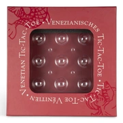 Настольная игра AUTHENTIC MODELS Venetian Tic-Tac-Toe 14х33 Н 3,6 см, МДФ, шпон вишни, стекло