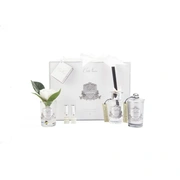GIFT PACK CASHMIRE Подарочный набор (диффузор 100мл, бутон розы, 2 спрея по 10 мл, свеча 75гр)