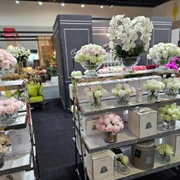 CENTERPIECE ROSE BUDS Букет из бутонов роз, зеленый и белый, 2 спрея по 10 мл