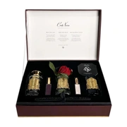 GIFT PACK ROSE OUDПодарочный набор (диффузор 100мл, бутон розы, 2 спрея по 10 мл, свеча 75гр)