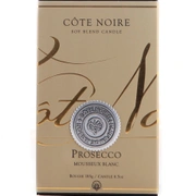 PROSECCOСвеча 185 гр, серебряный декор, ВхШхД 13,5х8х8 см соевый воск, время горения 60ч