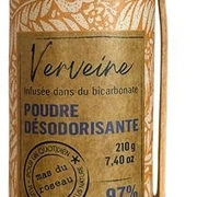 POUDRE VERVEINE Пудра дезодорирующая 210 гр, для мебели, ковров, аромат вербена