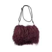 JASMIN BAG Port royal Сумка-муфта сиреневый 19/26, козий мех 30/40