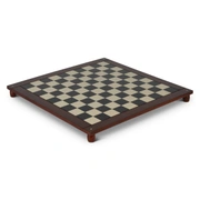 Доска для игры в шахматы и шашки AUTHENTIC MODELS двусторонняя , дерево, 47х47х4 см
