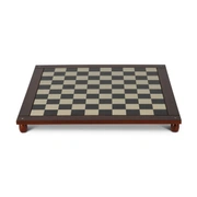 Доска для игры в шахматы и шашки AUTHENTIC MODELS двусторонняя , дерево, 47х47х4 см