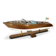 Яхта Aquarama AUTHENTIC MODELS 64х20 Н19 см, дерево