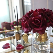 GRAND BOUQUET Carmine Red Большой букет роз, 2 спрея, красный, ВхШхД 32х26х26 см