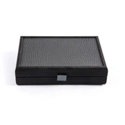 CARDSКарты игральные, отделка корпуса эко-кожа, цвет темно-серый, 24х17 см