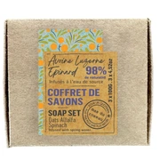 COFFRET 2 Мыло твердое, набор 3 шт*100 гр Avoine + Luzerne + Epinard