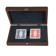 CARDSКарты игральные, отделка корпуса эко-кожа, цвет карамельный, 24х17 см