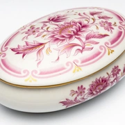 OVALE 2 A/021 ANEMONEШкатулка 15х9, лиможский фарфор