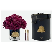 GRAND BOUQUET black glass carmine redБольшой букет роз, 2 спрея по 10 мл, черная ваза, крас