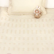 Детское постельное белье "КРУЖОЧКИ", р-р: 100x140+40х60+125х70х20см, цвет: бежевый