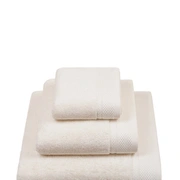 Комплект "RITZ" из 3 полотенец, р-р: (30x50,50х100,70х140)см, цвет: экрю