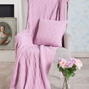 Наволочка "LUX 34",  р-р: 40 x 40, цвет: французский розовый