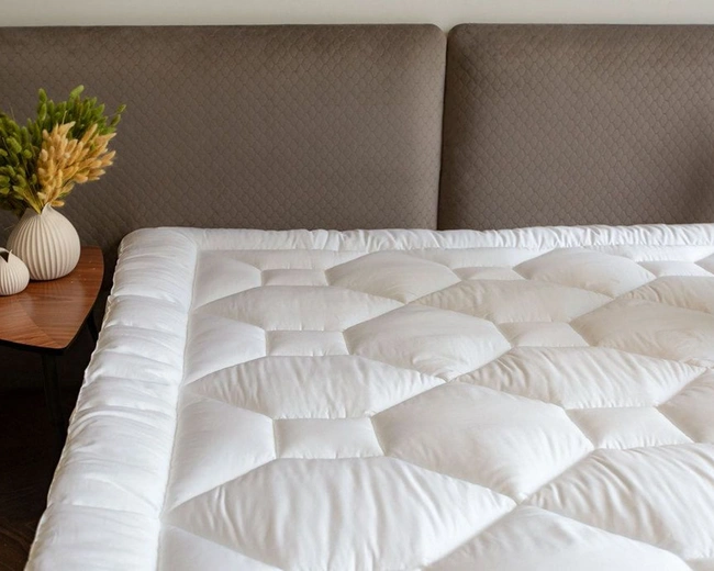 Наматрасник - топпер TOPPER WOOL GRASS теплый 180x200 Наматрасник - топпер TOPPER WOOL GRASS теплый 180x200