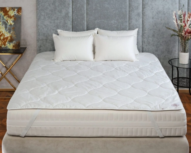 Наматрасник MATTRESS CAMEL WOOL GRASS всесезонный 160x200