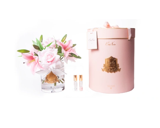 ROSES&LILIES rose Розы и лилии, 2 спрея, ВхШхД 32х26х26 см ROSES&LILIES rose Розы и лилии, 2 спрея, ВхШхД 32х26х26 см
