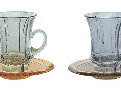 ADA TEA PAIRНабор чайных пар 6шт, хрусталь, H 10 ADA TEA PAIRНабор чайных пар 6шт, хрусталь, H 10
