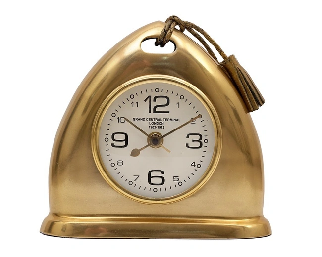 GRAND CENTRALЧасы, цвет золото, 20x8x18h, алюминий GRAND CENTRALЧасы, цвет золото, 20x8x18h, алюминий