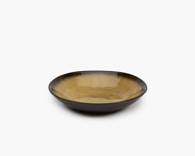 Salad bowl green PureЧаша для салата, желто-зеленый W 23,5 H 4,5 см, керамика