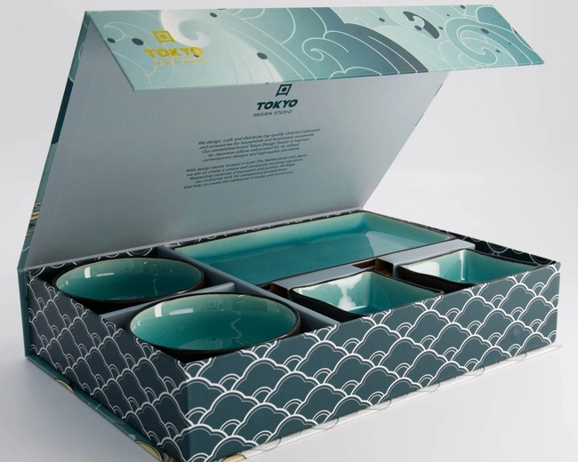 Подарочный набор Tokyo Design GLASSY 8шт, фарфор