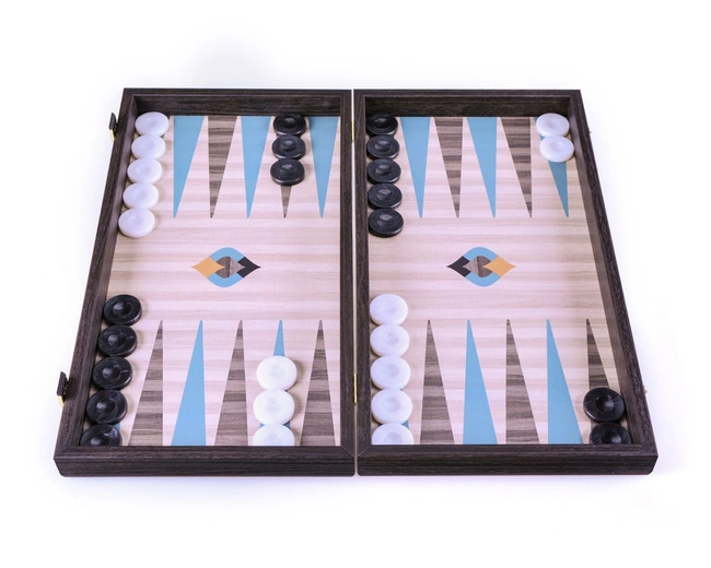 BACKGAMMONНарды, дерево, 48x26 см, печатный рисунок Арабески ручная работа
