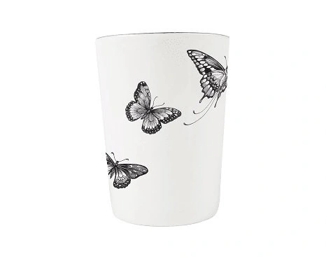 Стаканчик для зубных щеток Rory Dobner BUTTERFLY, 7,5 h10, фарфор