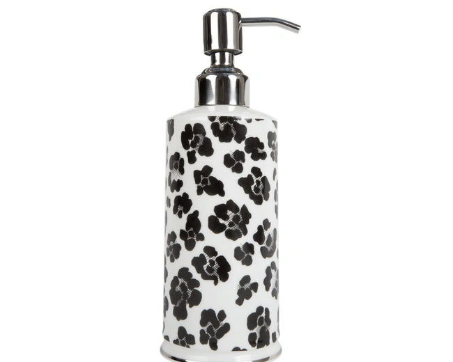 Дозатор жидкого мыла Rory Dobner LEOPARD PRINT, 250 мл, фарфор