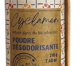 POUDRE CYCLAMENE Пудра дезодорирующая 210 гр для мебели, ковров, аромат цикламен POUDRE CYCLAMENE Пудра дезодорирующая 210 гр для мебели, ковров, аромат цикламен