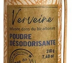 POUDRE VERVEINE Пудра дезодорирующая 210 гр, для мебели, ковров, аромат вербена
