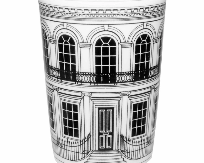 Стаканчик для зубных щеток Rory Dobner BEAUTIFUL BUILDINGS, 7,5 h10, фарфор